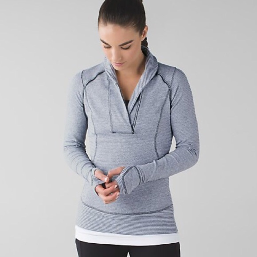 Lululemon gray pull over
